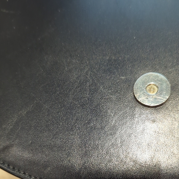 A.P.C. Black Crossbody Bag with Silver Detail - Picture 5 of 13